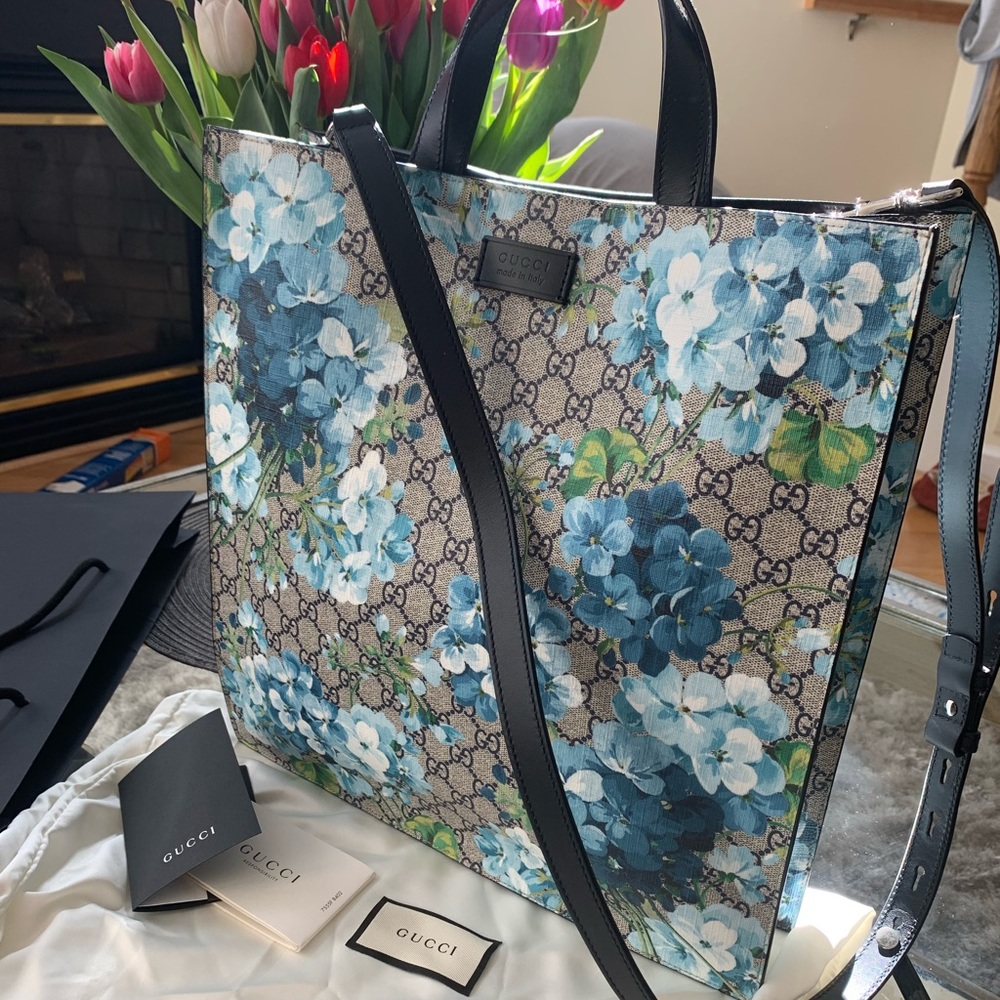 NWT Gucci Convertible Blooms Bag! - Picture 3 of 5
